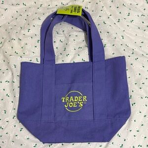 Purple Mini Tote Bag